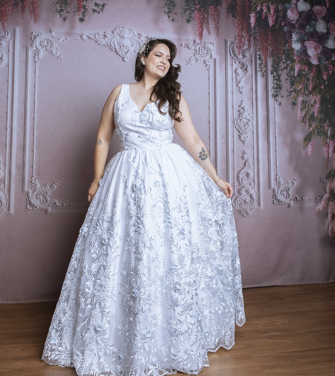 Noiva Casateliê - Vestido Celeste